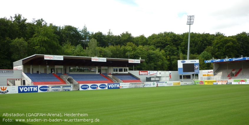 Voith-Arena (ehemals GAGFAH-Arena bzw. Albstadion), Heidenheim