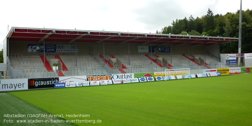 Voith-Arena (ehemals GAGFAH-Arena bzw. Albstadion), Heidenheim