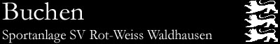 Sportanlage SV Rot-Weiss Waldhausen