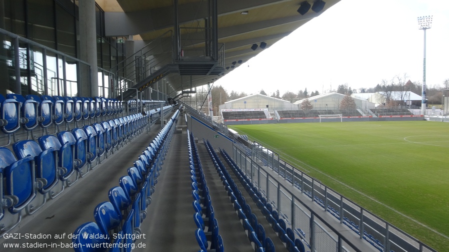 GAZI-Stadion auf der Waldau (ehemals Waldau-Stadion, Kirckers-Platz), Stuttgart