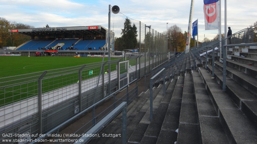 GAZI-Stadion auf der Waldau (ehemals Waldau-Stadion, Kirckers-Platz), Stuttgart