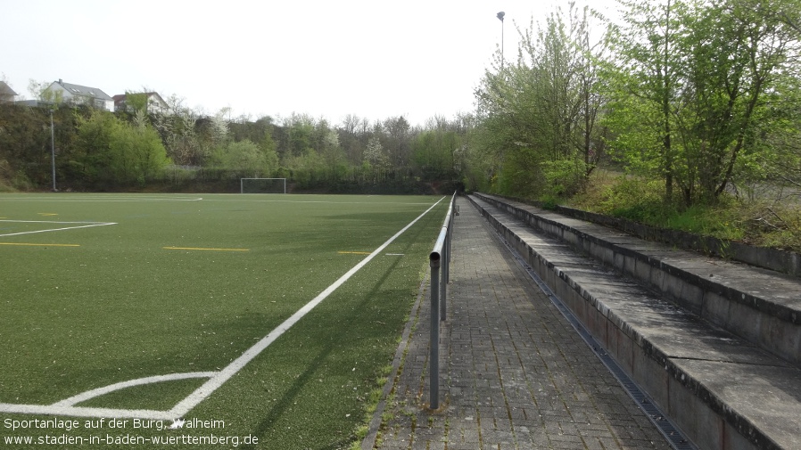 Walheim, Sportanlage auf der Burg