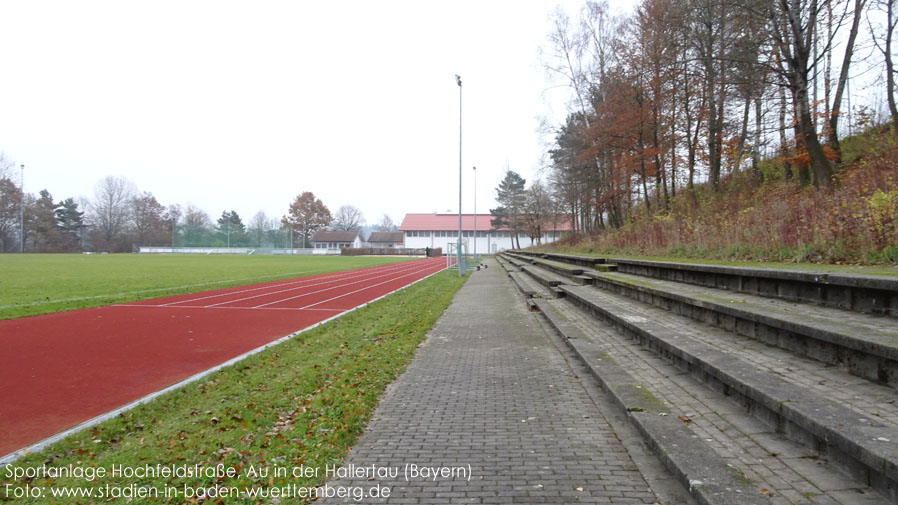 Au in der Hallertau, Sportanlage Hochfeldstraße