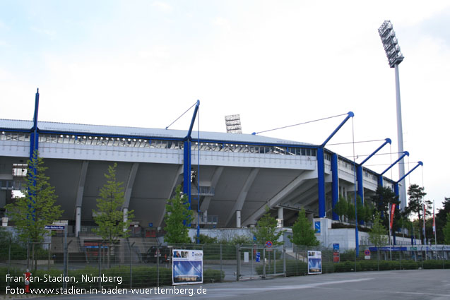 Frankenstadion (Grundig-Stadion ehemals easyCredit-Stadion), Nürnberg (Bayern)