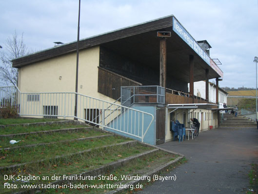 DJK-Stadion an der Frankfurter Straße, Würzburg (Bayern)