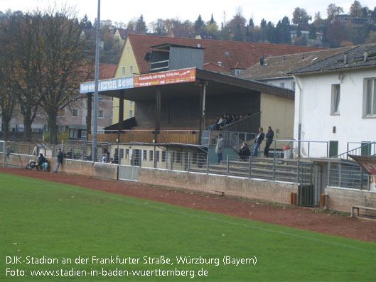 DJK-Stadion an der Frankfurter Straße, Würzburg (Bayern)