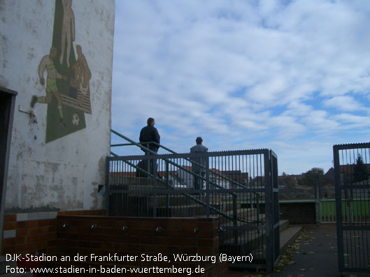 DJK-Stadion an der Frankfurter Straße, Würzburg (Bayern)