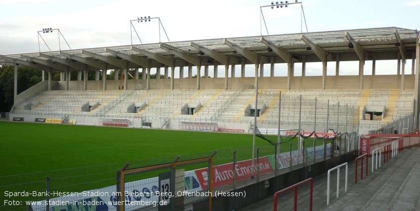Sparda-Bank-Hessen-Stadion am Bieberer Berg, Offenbach am Main (Hessen)
