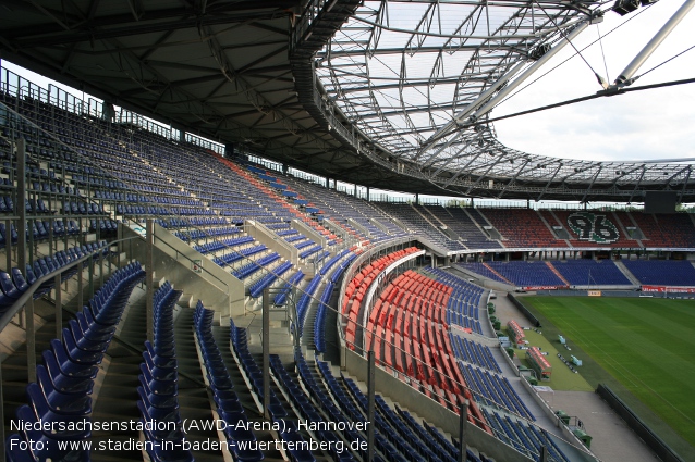 HDI-Arena (ehemals AWD-Arena bzw. Niedersachsenstadion), Hannover (Niedersachsen)