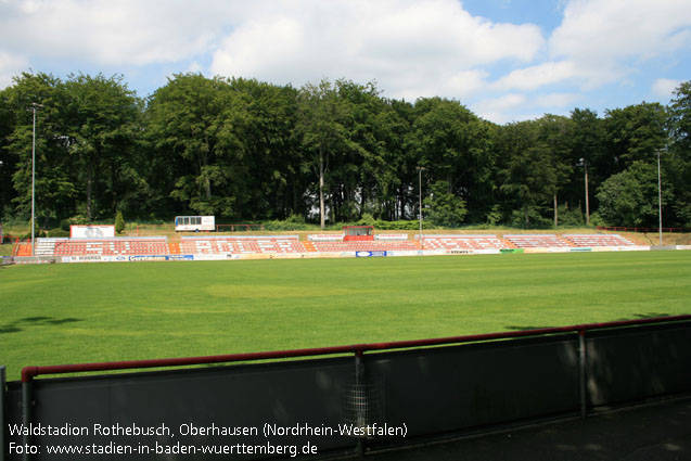 Waldstadion Rothebusch, Oberhausen (Nordrhein-Westfalen)